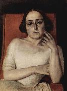 unknow artist Portrat der Vittoria Marini oil painting on canvas